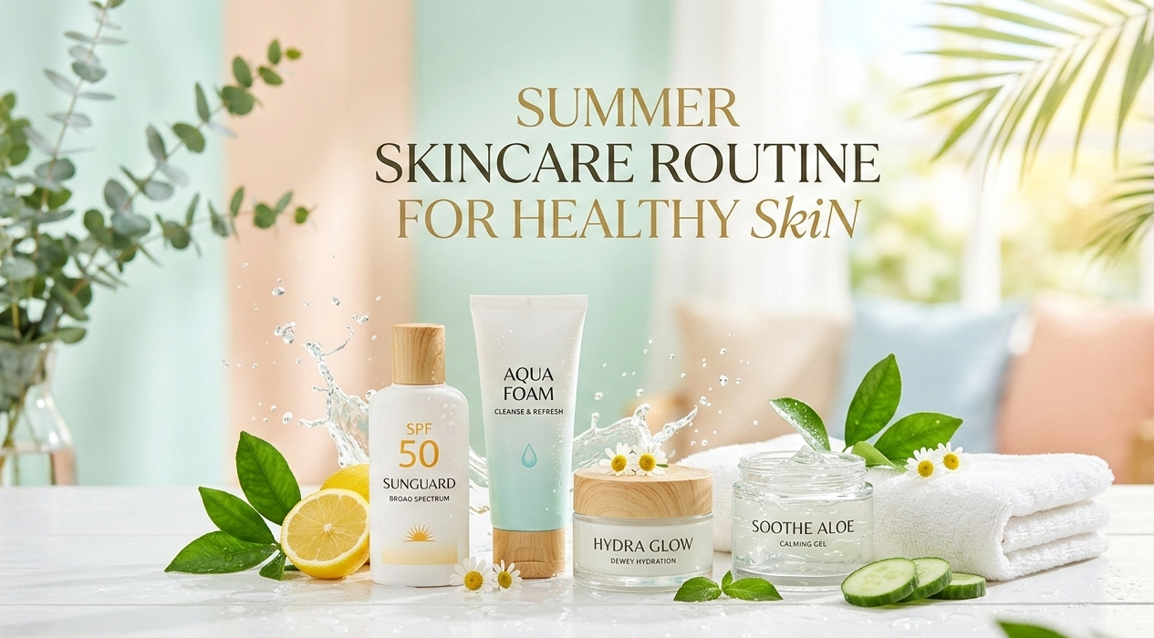 Summer Skincare Routine for Healthy and Glowing Skin