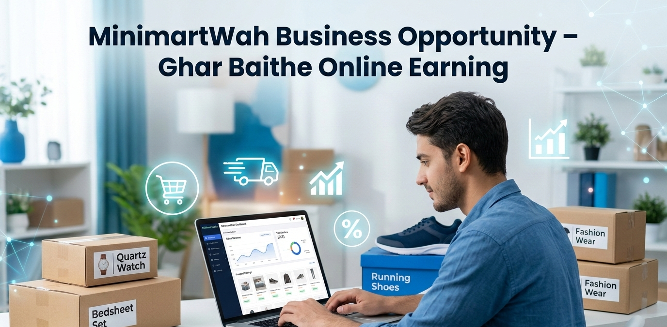 MinimartWah Business Opportunity – Ghar Baithe Online Earning